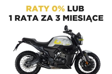 Motocykl ZONTES 125 GK raty 0%, darmowa dostawa