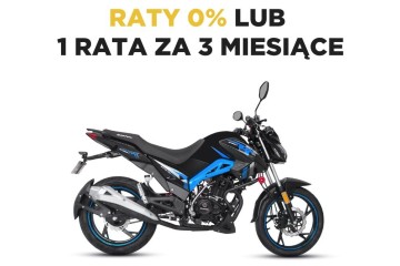 Motocykl BARTON Street-R 125 raty 0%, darmowa dostawa