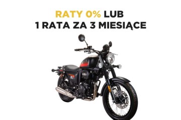 Motocykl JUNAK M 12 CAFE 125 raty 0%, darmowa dostawa