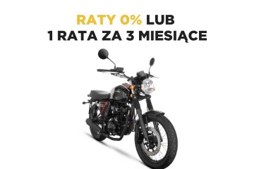 Motocykl JUNAK RAW 125 raty 0%, darmowa dostawa