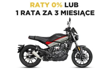 Motocykl BARTON Stratos 125 raty 0%, darmowa dostawa