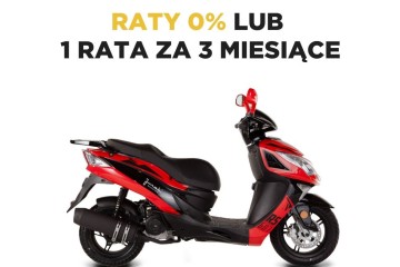 Skuter JUNAK 607 125 raty 0%, darmowa dostawa