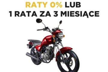 Motocykl JUNAK 121 raty 0%, darmowa dostawa