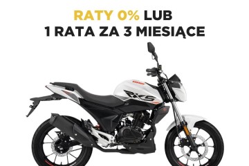 Motocykl KEEWAY RKS 125 raty 0%, darmowa dostawa
