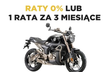 Motocykl ZONTES 125 G1 aluminium raty 0%, darmowa dostawa