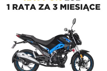 Motocykl BARTON Street-R 125 raty 0%, darmowa dostawa