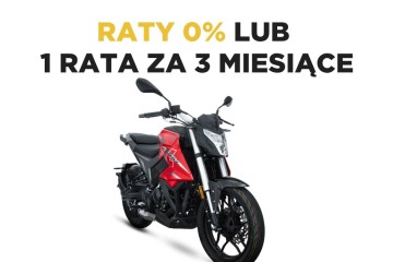 Motocykl JUNAK RSL 125 raty 0%, darmowa dostawa
