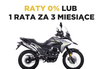 Motocykl JUNAK RX 125  ABS raty 0%, darmowa dostawa