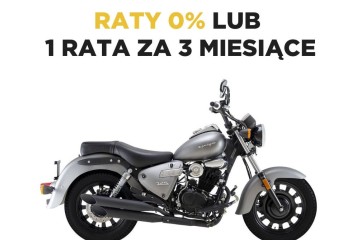 Motocykl KEEWAY SUPERLIGHTT 125 raty 0%, darmowa dostawa