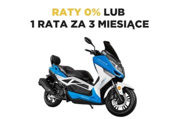 Skuter BARTON B-MAX 125 raty 0%, dostawa darmowa