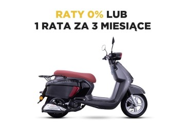 Skuter JUNAK CLASSICO 125 raty 0%, darmowa dostawa